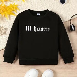 Li’l Homie Graphic Design Sweatshirt